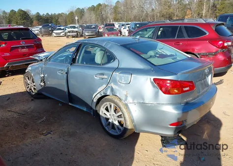 2007 Lexus Is 250 z USA, uszkodzony, nr VIN JTHBK262775031250